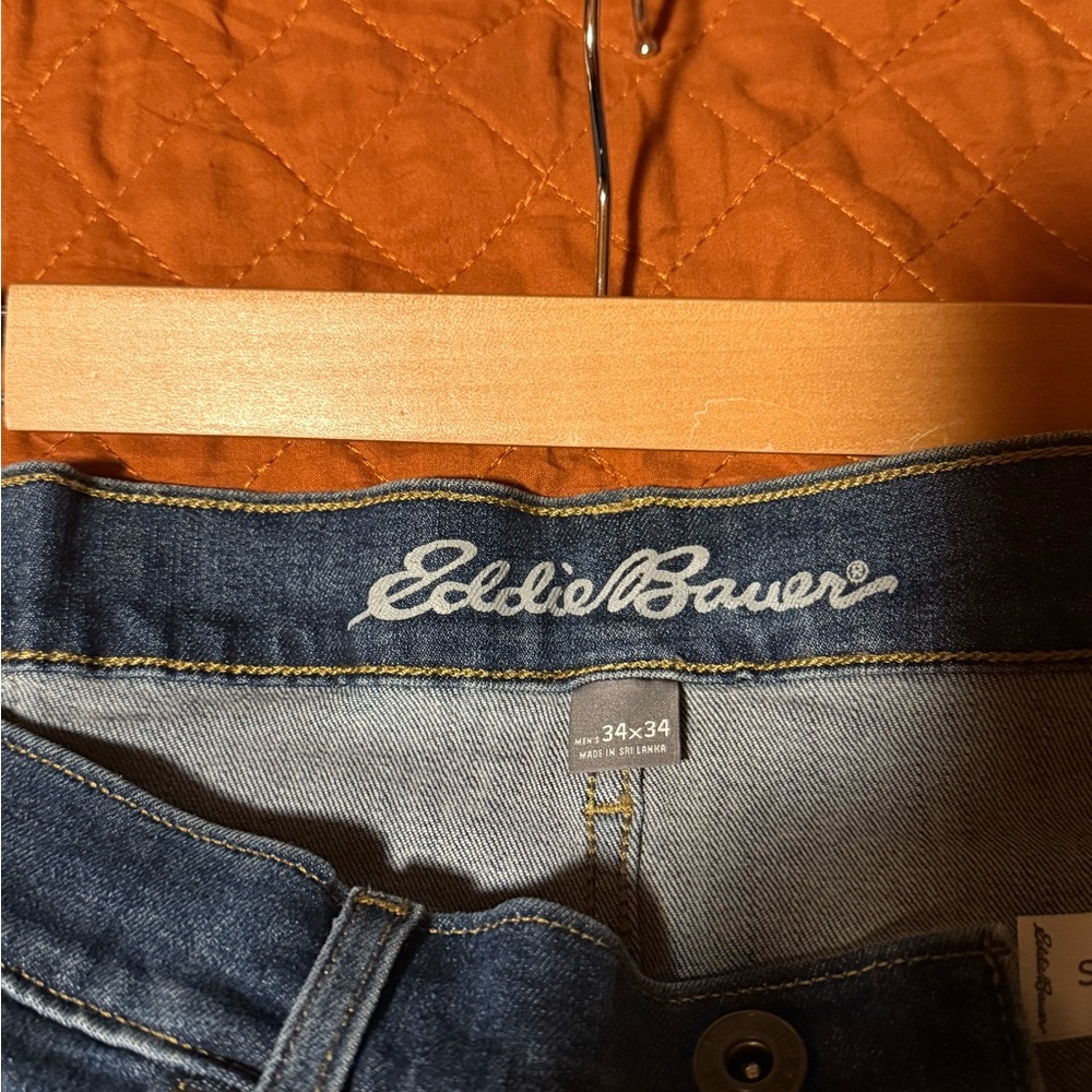 Eddie Bauer Dark Blue Denim Pants